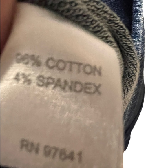 Pure Jill Jeans Women Size Small Blue Pull On Tapered Ankle Stretch Denim - Picture 5 of 11